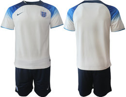 England Blank Home 2022 World Cup National Soccer Jerseys