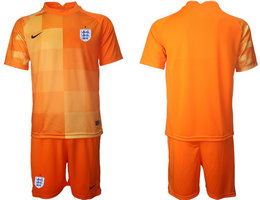 England Blank Orange red 2022 World Cup National Soccer Jersey