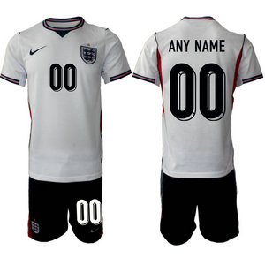 England Custom any name White home 2026 World Cup Soccer jersey