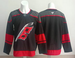 Fanatics Carolina Hurricanes Blank Black Authentic Stitched NHL jersey