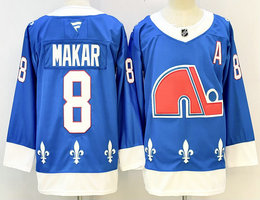 Fanatics Colorado Avalanche #8 Cale Makar Blue Authentic stitched NHL jersey