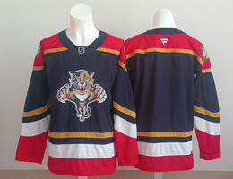 Fanatics Florida Panthers Blank Navy Authentic Stitched NHL jersey