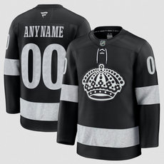Fanatics Los Angeles Kings Custom Black Authentic Stitched NHL Jersey