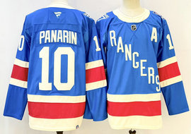 Fanatics New York Rangers #11 Mark Messier Blue 100th Rangers patch Jersey