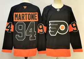 Fanatics Philadelphia Flyers #94 Porter Martone Black Authentic Stitched NHL jersey