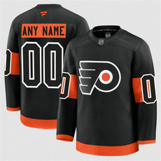 Fanatics Philadelphia Flyers Custom Black Authentic Stitched NHL Jersey