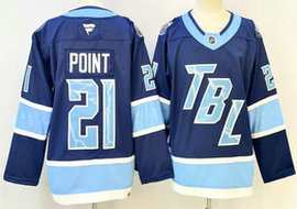 Fanatics Tampa Bay Lightning #21 Brayden Point Blue 2026 Stadium Series NHL Jersey