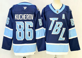 Fanatics Tampa Bay Lightning #86 Nikita Kucherov Blue 2026 Stadium Series NHL Jersey