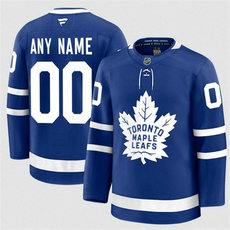 Fanatics Toronto Maple Leafs Custom Blue Authentic Stitched NHL Jersey