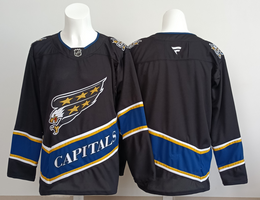 Fanatics Washington Capitals Black Reverse Retro Authentic Stitched NHL jersey