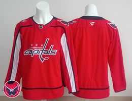 Fanatics Washington Capitals Blank Red Authentic Stitched NHL jersey