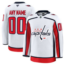 Fanatics Washington Capitals Custom White Authentic Stitched NHL Jersey