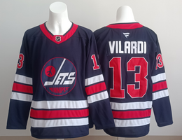Fanatics Winnipeg Jets #13 Gabriel Vilardi Navy Classic Authentic Stitched NHL jerseys