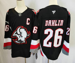 Fanatics Buffalo Sabres #26 Rasmus Dahlin Black Third Authentic Stitched NHL jersey