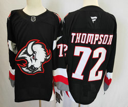 Fanatics Buffalo Sabres #72 Tage Thompson Black Third Authentic Stitched NHL jersey