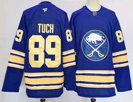 Fanatics Buffalo Sabres #89 Alex Tuch Blue Authentic Stitched NHL Jersey