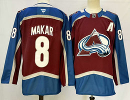 Fanatics Colorado Avalanche #8 Cale Makar Red Authentic Stitched NHL Jersey