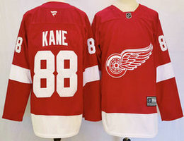 Fanatics Detroit Red Wings #88 Patrick Kane Red Authentic Stitched NHL jersey