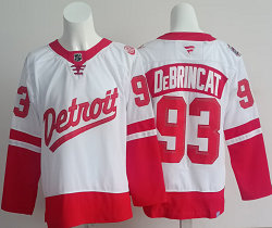Fanatics Detroit Red Wings #93 Alex DeBrincat White Stadium Series Jersey