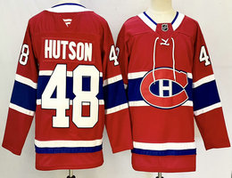Fanatics Montreal Canadiens #48 Lane Hutson Red NHL Jersey