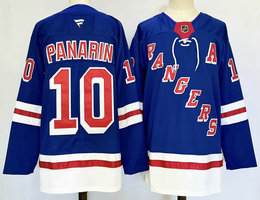 Fanatics New York Rangers #10 Artemi Panarin Blue NHL Jersey
