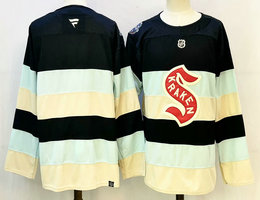 Fanatics Seattle Kraken Blank Winter Classic NHL Jersey Stitched Jersey