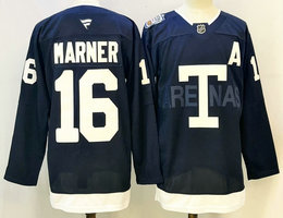 Fanatics Toronto Maple Leafs #16 Mitchell Marner Heritage Classic Authentic Stitched NHL Jerseys