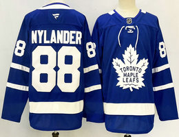 Fanatics Toronto Maple Leafs #88 William Nylander Blue Authentic Stitched NHL Jersey