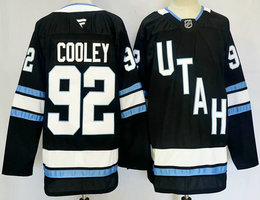 Fanatics Utah #92 Logan Cooley Navy NHL Jersey