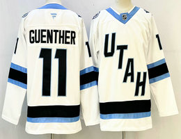 Fanatics Utah Mammoth #11 Dylan Guenther White Authentic Jersey