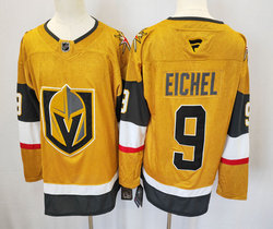Fanatics Vegas Golden Knights #9 Jack Eichel Gold Authentic Stitched NHL jersey