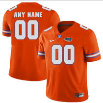 Florida Gators Customized Orange Vapor Untouchable Authentic Stitched NCAA College Jersey