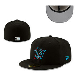 Florida Marlins MLB Fitted hats 0594 3