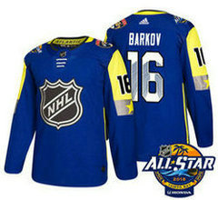 Florida Panthers #16 Aleksander Barkov Blue 2018 NHL All-Star Stitched Ice Hockey Jersey