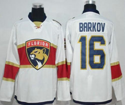 Florida Panthers #16 Aleksander Barkov White Authentic Stitched NHL jersey