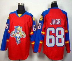 Florida Panthers #68 Jaromir Jagr Red Authentic Stitched NHL jerseys