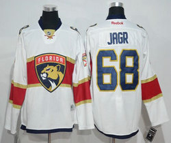 Florida Panthers #68 Jaromir Jagr White Authentic Stitched NHL jersey