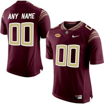 Florida State Seminoles Customized College Red Limited Authentic Stitched NCAA Jersey
