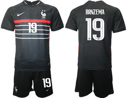 France #19 BRNZENA Home 2022 World Cup National Soccer Jersey