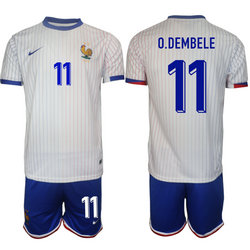 France 2024-25 #11 O.DEMBELE Away Soccer Jersey