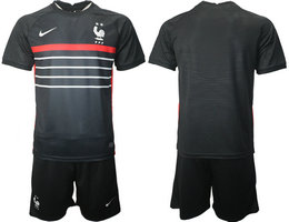 France Blank black Home 2022 World Cup National Soccer Jersey