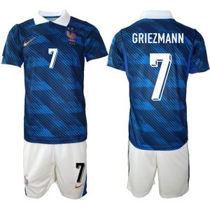 France #7 Griezmann Home 2026 World Cup Soccer jersey