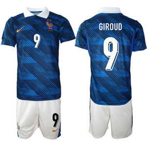 France #9 Giroud Home 2026 World Cup Soccer jersey
