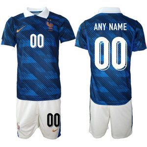 France Custom Any Name Home 2026 World Cup Soccer jersey