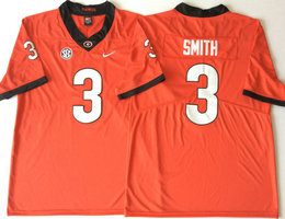 Georgia Bulldogs #3 Roquan Smith Red Vapor Untouchable Limited Authentic Stitched NCAA Jersey