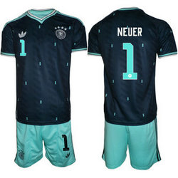 Germany #1 Neuer Away 2026 World Cup Soccer jersey