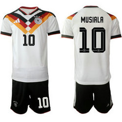 Germany #10 Musiala Home 2026 World Cup Soccer jersey