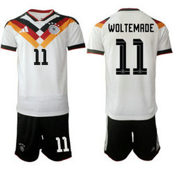 Germany #11 Woltemade Home 2026 World Cup Soccer jersey