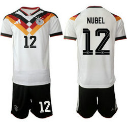 Germany #12 Nubel Home 2026 World Cup Soccer jersey