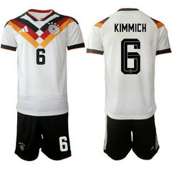 Germany #6 Kimmich Home 2026 World Cup Soccer jersey